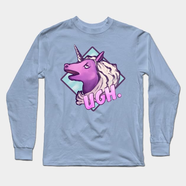 Ugh. Long Sleeve T-Shirt by PeakDistapan